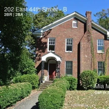 Image 1 - 202 East 44th Street, Savannah, GA 31405, USA - House for rent