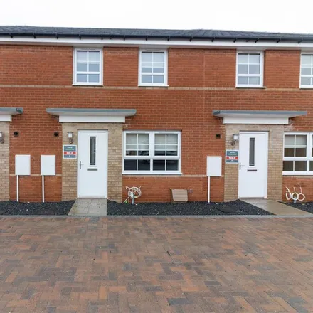 Rent this 3 bed townhouse on Lavender Way in Cramlington, NE23 8FF