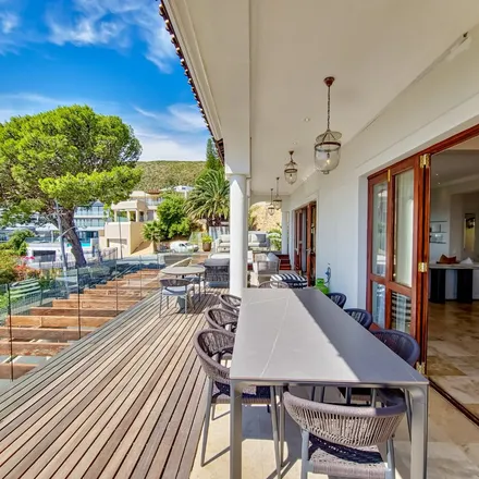 Rent this 4 bed apartment on Ocean View Drive in Fresnaye, Cape Town