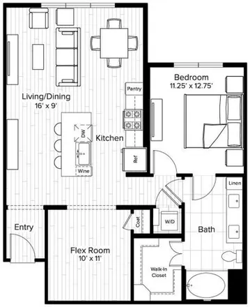 Image 1 - 180 Malone St Apt 2415, Houston, Texas, 77007 - Apartment for rent