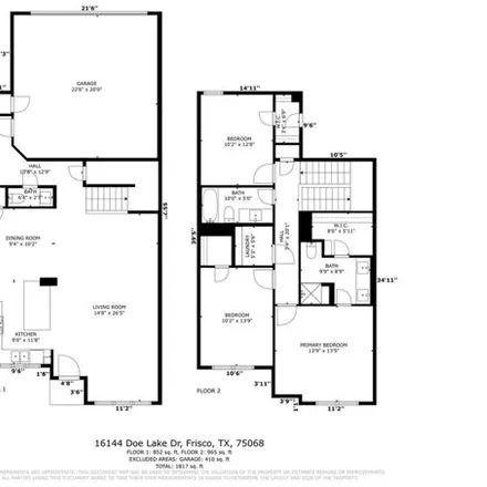 Image 2 - 16072 Doe Lake Dr, Frisco, Texas, 75068 - House for rent