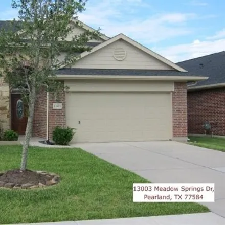Rent this 4 bed house on 13004 Meadow Springs Drive in Pearland, TX 77584