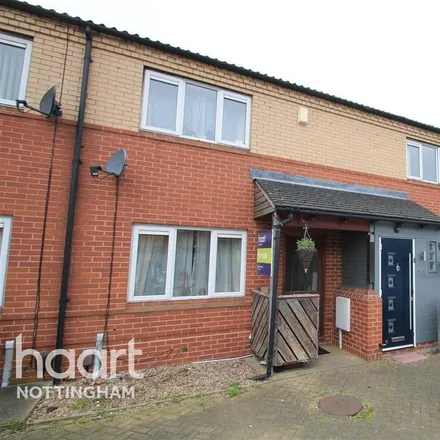 Rent this 2 bed townhouse on 9 Bakers Close in Nottingham, NG7 3AW
