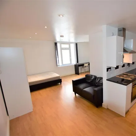 Rent this studio apartment on 29-31 York Road in Leicester, LE1 5AA