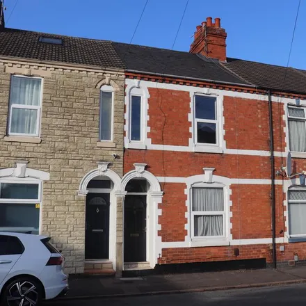 Rent this 3 bed townhouse on Thirlestane Road in Far Cotton, NN4 8HD