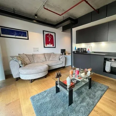 Rent this studio apartment on Atlas House in 98 King Street, Manchester