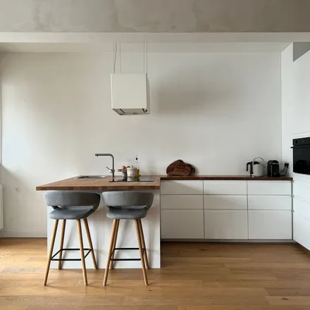 Rent this 1 bed apartment on Van Schoonbekestraat 83 in 2018 Antwerp, Belgium