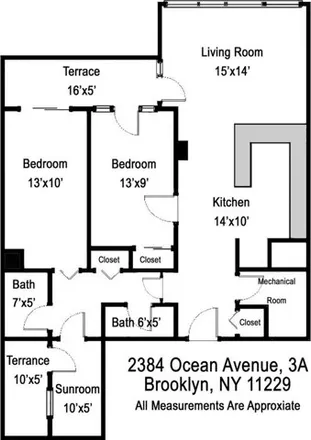 Image 3 - 2384 Ocean Avenue, New York, NY 11229, USA - Condo for sale