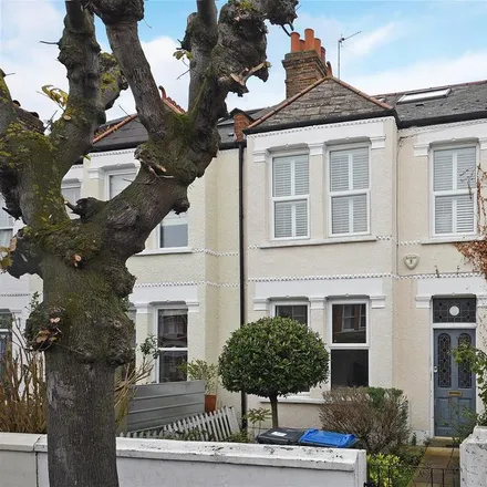 Rent this 4 bed house on Effra Road in London, SW19 8PR