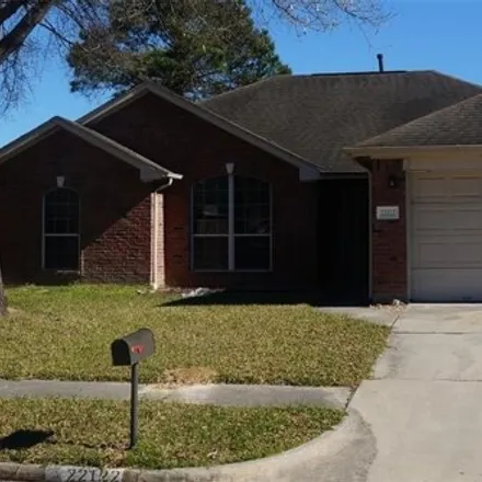 Rent this 3 bed house on 22182 Nobles Crossing Drive in Harris County, TX 77373