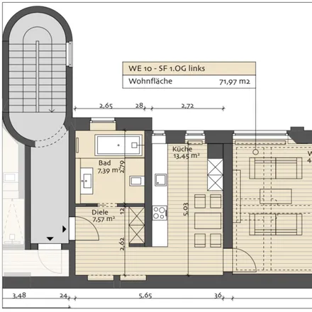 Rent this 1 bed apartment on Wein & Spirituosenhandel Klemke in Mommsenstraße 9, 10629 Berlin