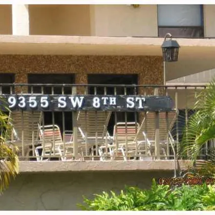 Rent this 2 bed apartment on 9354 Southwest 8th Street in Sandalfoot Cove, Palm Beach County