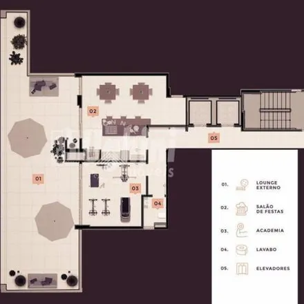 Buy this 1 bed apartment on Rua Capitão Eleutério in Centro, Passo Fundo - RS