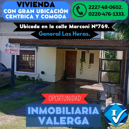 Buy this studio house on Hipólito Yrigoyen 787 in Partido de General Las Heras, 1741 General Las Heras