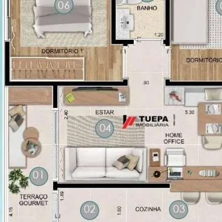Buy this 2 bed apartment on Cabelo Café in Rua Kara, Centro