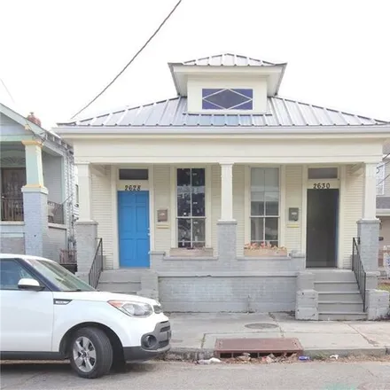 Rent this 2 bed house on 2628 Dumaine Street in New Orleans, LA 70119