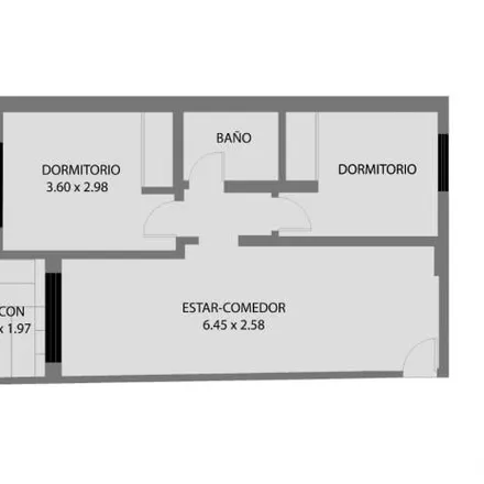 Buy this 2 bed apartment on 510 - El Payador 5313 in Partido de Tres de Febrero, B1650 FSU Villa Bosch