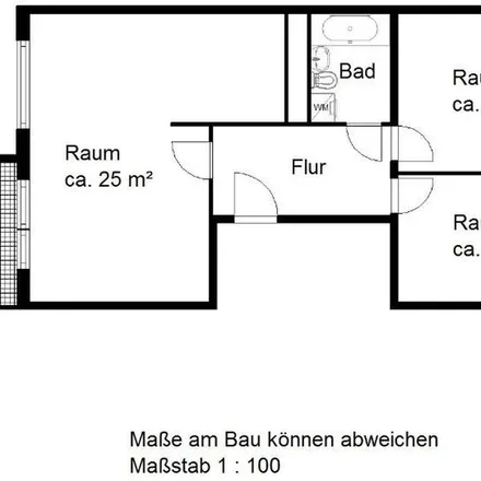Rent this 3 bed apartment on Saalering 4 in 06120 Halle (Saale), Germany
