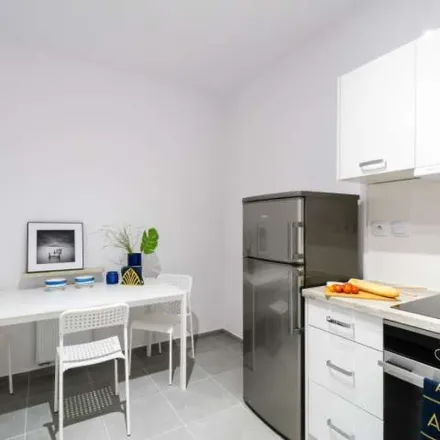 Rent this 1 bed apartment on Warsaw in Polarsport, Icchoka Lejba Pereca 11