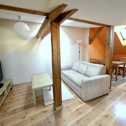 Rent this 1 bed apartment on Stanisława Knapowskiego 16 in 60-126 Poznan, Poland