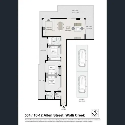 Image 3 - Allen Street, Wolli Creek NSW 2205, Australia - Apartment for rent