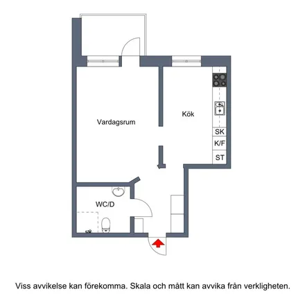 Rent this 1 bed apartment on ICA Torshallen in Järvedsvägen, 891 61 Arnäs District
