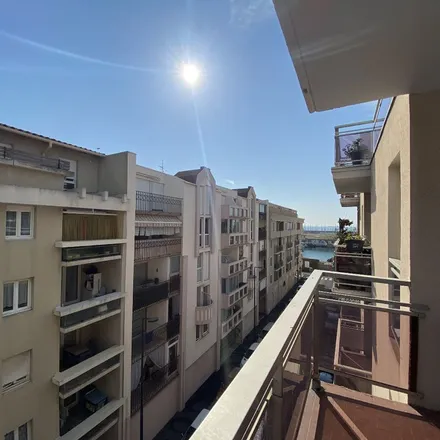 Rent this 2 bed apartment on 72 Grand Rue Mario Roustan in 34200 Sète, France
