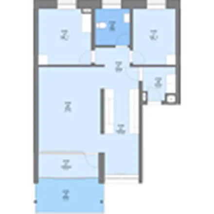 Rent this 3 bed apartment on Rasmus Rask Vej 8 in 9700 Brønderslev, Denmark