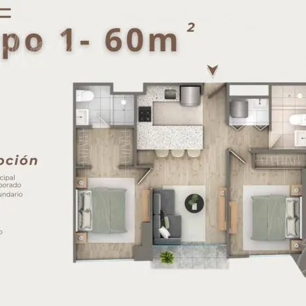 Buy this 2 bed apartment on Institución Educativa Trento Escardo in Faustino Sanchez Carrion Avenue 758, Magdalena del Mar