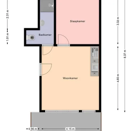 Image 4 - Mierikswortelstraat 114, 3544 CR Utrecht, Netherlands - Apartment for rent