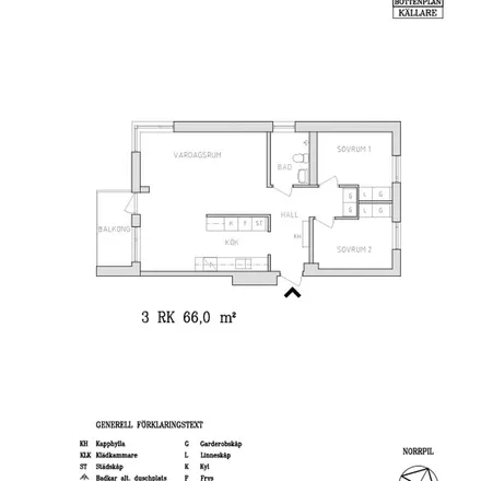 Rent this 3 bed apartment on Norra Centralgatan 10 in 803 11 Gävle, Sweden