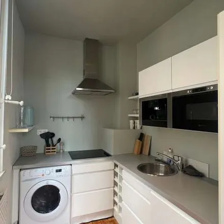 Rent this 1 bed apartment on Rue Lebeau - Lebeaustraat 12 in 1000 Brussels, Belgium