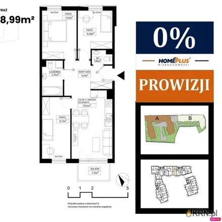 Image 1 - Prymasa Stefana Wyszyńskiego, 44-100 Gliwice, Poland - Apartment for sale