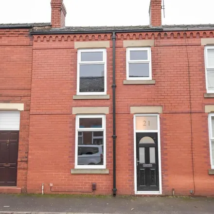 Rent this 3 bed townhouse on The Dicconson Group Practice in Diggle Street, Wigan