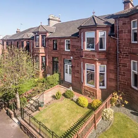 Buy this 3 bed townhouse on 6 Lockerbie Avenue in New Cathcart, Glasgow