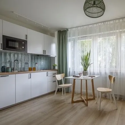 Rent this 1 bed apartment on Grażyny Bacewiczówny 5 in 02-786 Warsaw, Poland