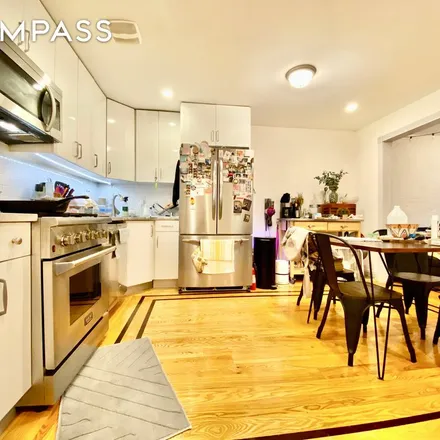 Rent this 1 bed townhouse on 144A Hull Street in New York, NY 11233