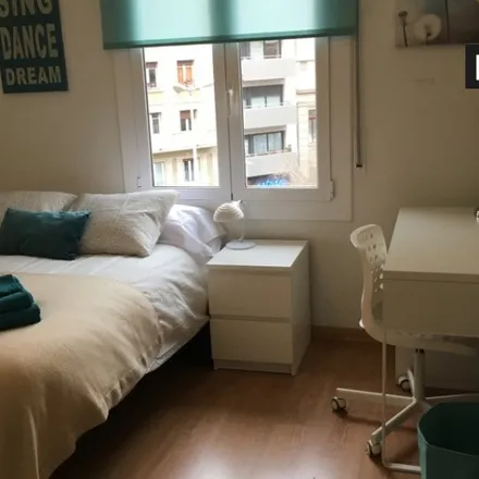 Rent this 4 bed room on Carrer d'Hipòlit Lázaro in 08001 Barcelona, Spain
