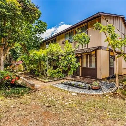 Buy this 3 bed townhouse on Lanikuhana Place in Mililani, HI 96789