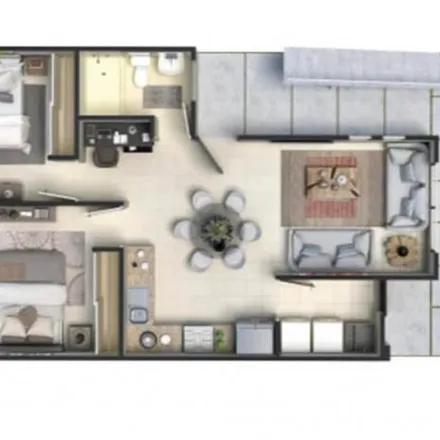 Rent this 2 bed apartment on Avenida Profesor Eloy Cavazos in Valle Condesa, 67294 Los Huertos
