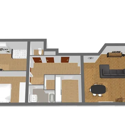 Rent this 2 bed apartment on Chemin de Stoisy 47 in 1400 Nivelles, Belgium