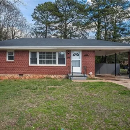 Rent this 3 bed house on 4544 College Street in Forest Park, GA 30297