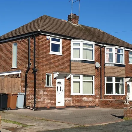 Rent this 3 bed duplex on 17 Flixton Drive in Crewe, CW2 8AP