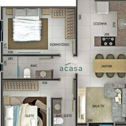 Buy this 2 bed apartment on Rua Terezina in Independência, Cascavel - PR