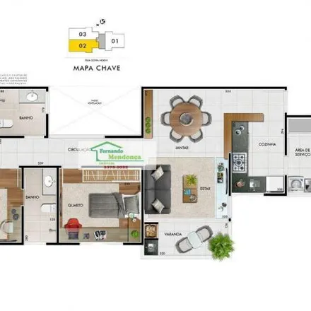 Buy this 3 bed apartment on Rua Santa Catarina 1629 in Lourdes, Belo Horizonte - MG