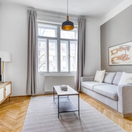 Rent this studio apartment on Ybbsstraße 18 in 1020 Vienna, Austria