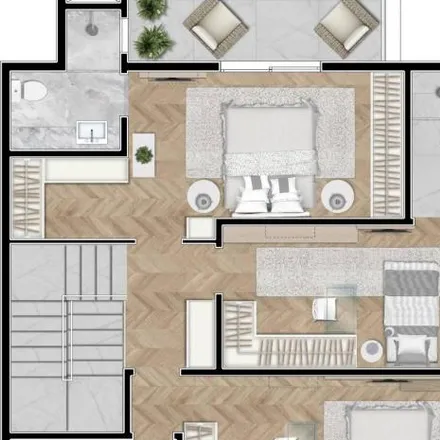 Buy this 3 bed apartment on Rua Alferes Ângelo Sampaio 2974 in Mercês, Curitiba - PR