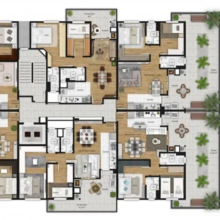 Buy this 2 bed apartment on Sollaris Residencial in Rua Diógenes do Brasil Lobato 657, Tingui