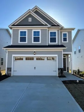 Rent this 3 bed house on Sagebrook Drive in Wake County, NC