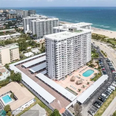 Rent this 1 bed condo on 451 North Ocean Boulevard in Harbor Village, Pompano Beach